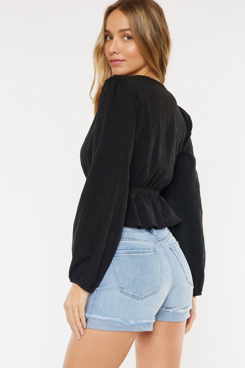 Aubree KanCan Single Fold Shorts